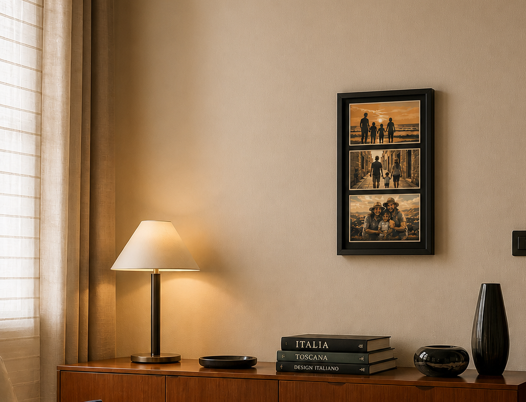 QUADRO ILLUSTRATO 3 FOTO